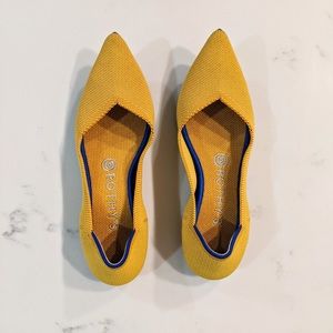 Rothy’s ‘The Point’ in Marigold 5.5